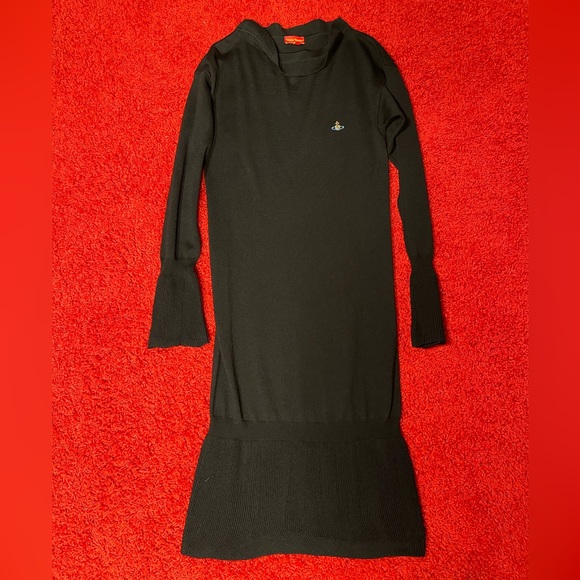 Vivienne Westwood RED LABEL NEW KNIT WOOL DRESS AW16 brand new MEDIUM - Picture 6 of 14